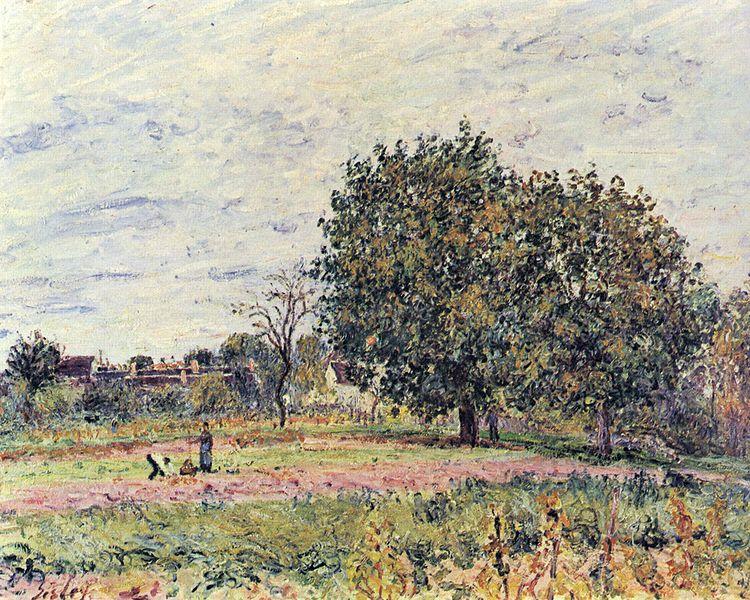 Alfred Sisley Anfang Oktober oil painting picture